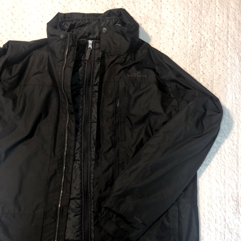 SOLD - Eddie Bauer WeatherEdge 5k Double Coat